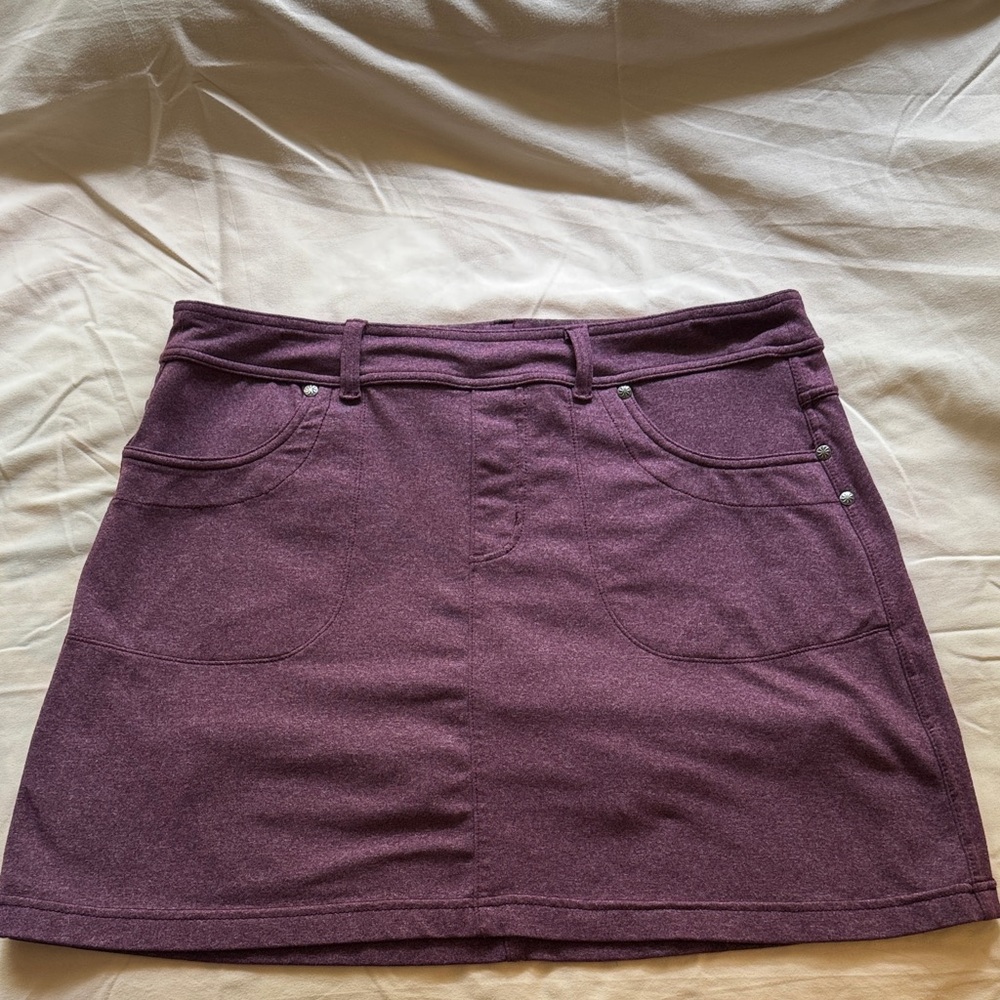 Athleta Plum Mini Skirt